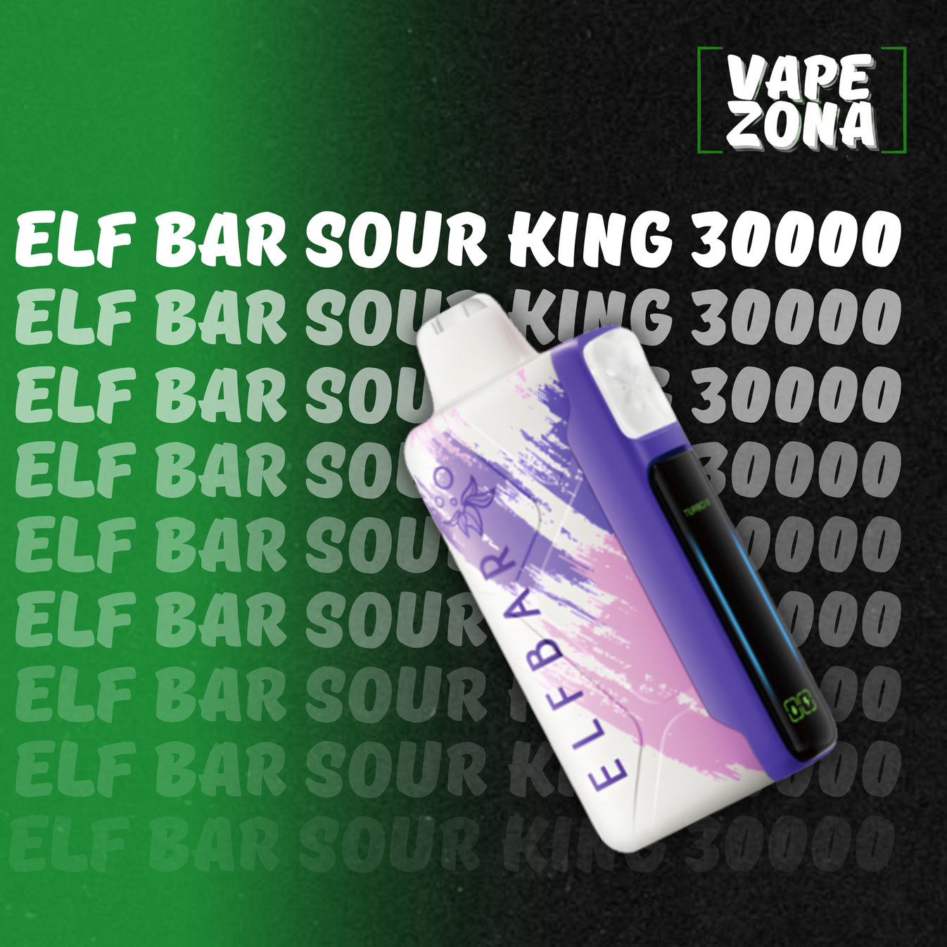 ELF BAR SOUR KING 30000